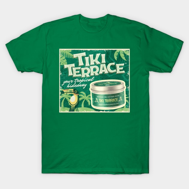 Tiki Terrace by Magic Candle Company T-Shirt by MagicCandleCompany